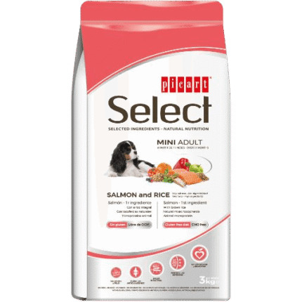 SELECT MINI ADULT SALMON&RICE 3 kg 