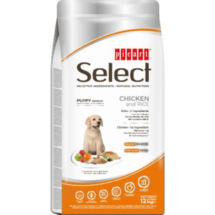 SELECT PUPPY MEDIUM CHICKEN&RICE 3 kg 