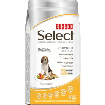 SELECT ADULT MEDIUM CHICKEN&RICE 12 kg 