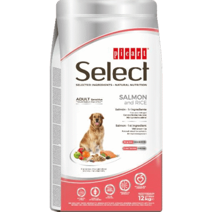 SELECT ADULT SENSITIVE SALMON&RICE 12 kg 