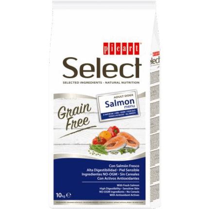 SELECT ADULT GRAIN FREE Salmon Menu 10 kg
